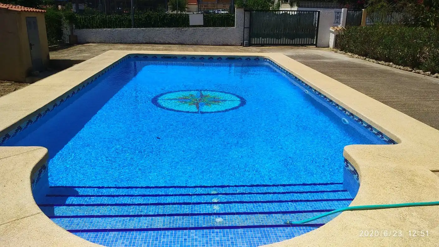 Swimming pool of Houses for sale in La Nucia  with Private garden, Terrace and Storage room