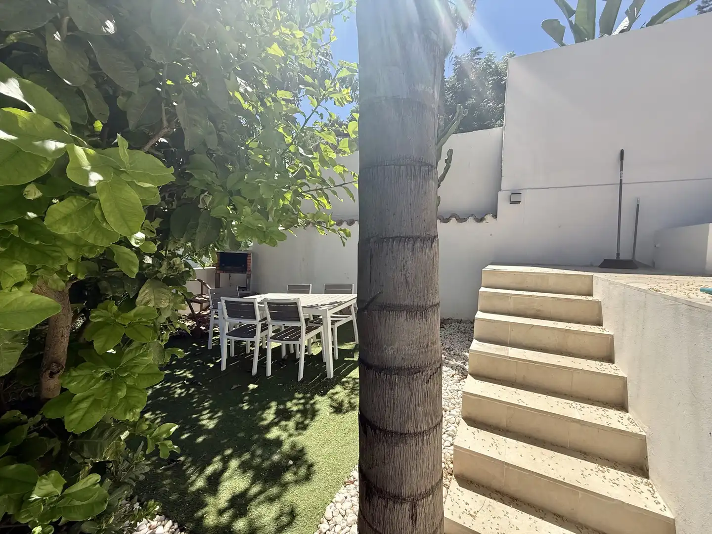 Terraza de Casa o chalet en venta en Marbella con Aire acondicionado, Jardín privado y Terraza