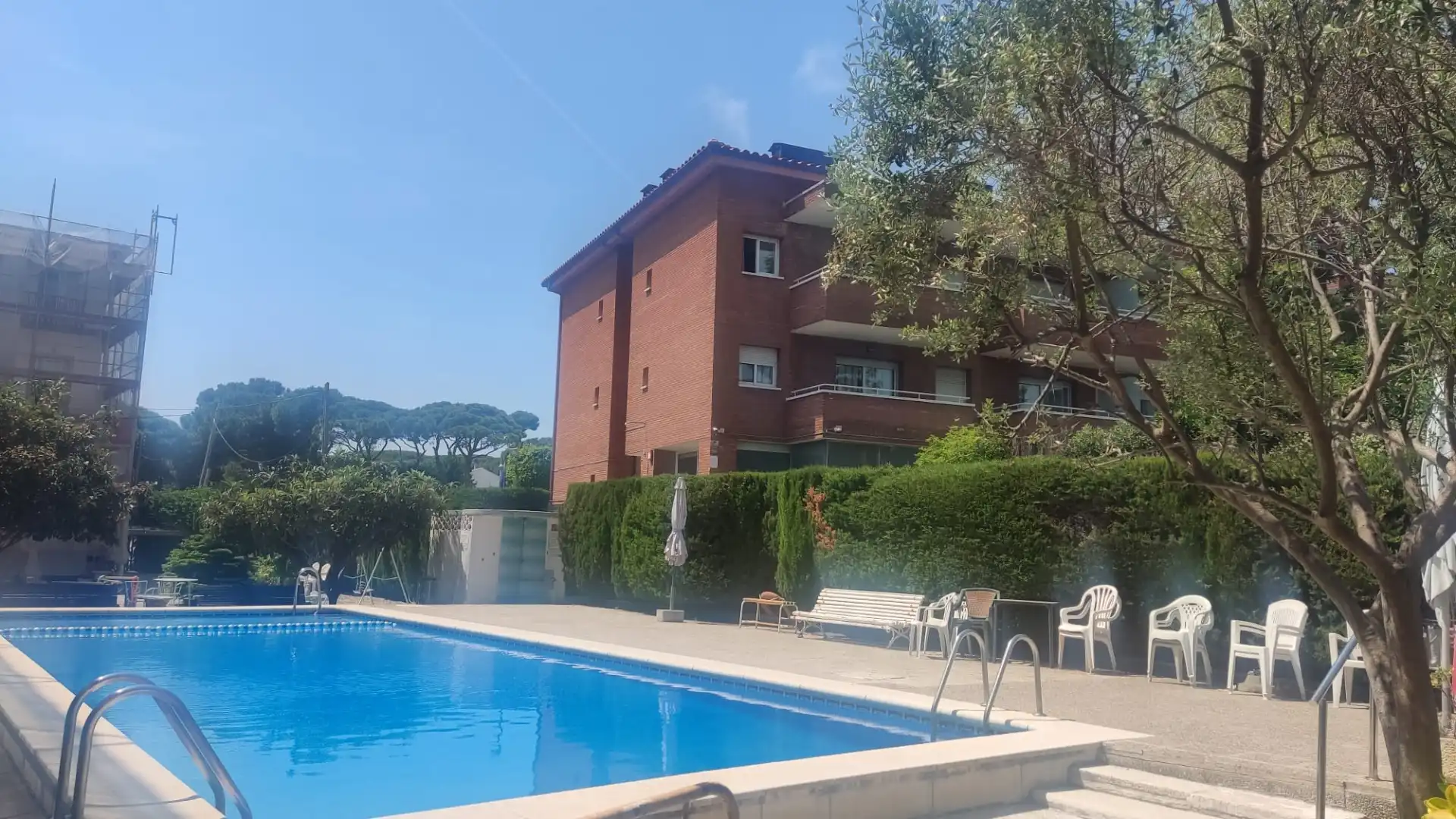 Swimming pool of Apartments for rent in Castelldefels  with Air Conditioner, Terrace and Furnished