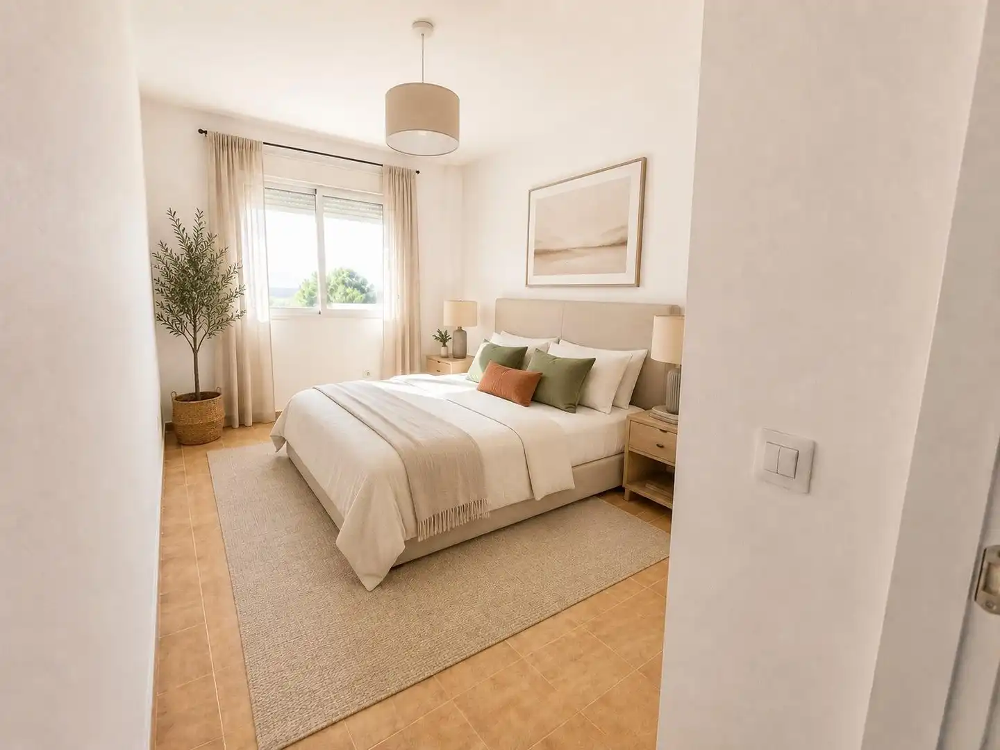Bedroom of Flat for sale in Ceutí  with Private garden, Terrace and Storage room