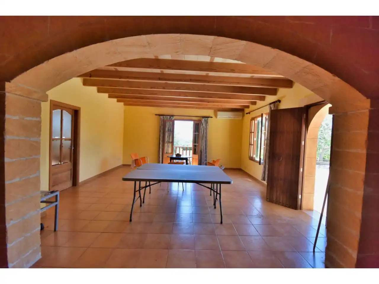 Menjador de Finca rústica en venda en Son Servera amb Jardí privat i Terrassa