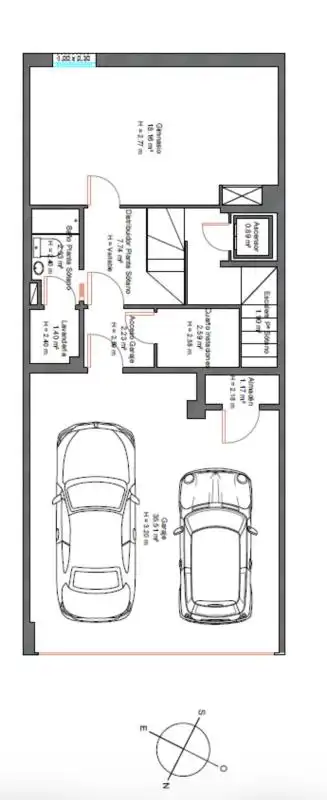 Maison mitoyenne avec terrasse à vendre à Calle de la Bahía de Santander, imagen 64