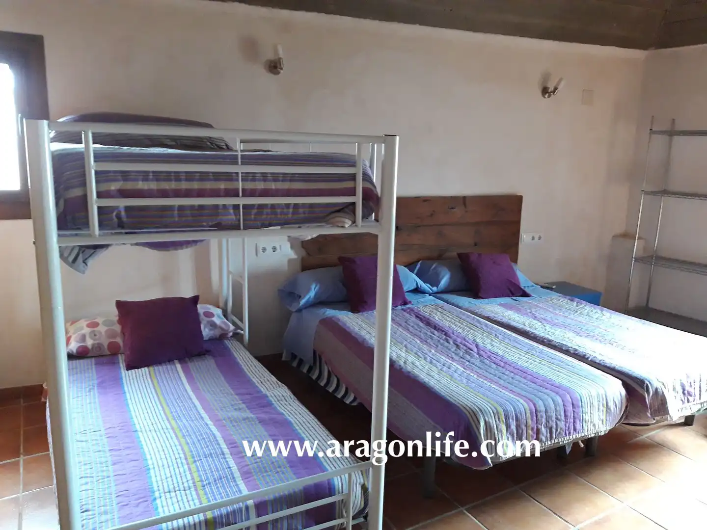 Habitación de Casa o chalet en venta en Nonaspe con Aire acondicionado, Amueblado y Horno