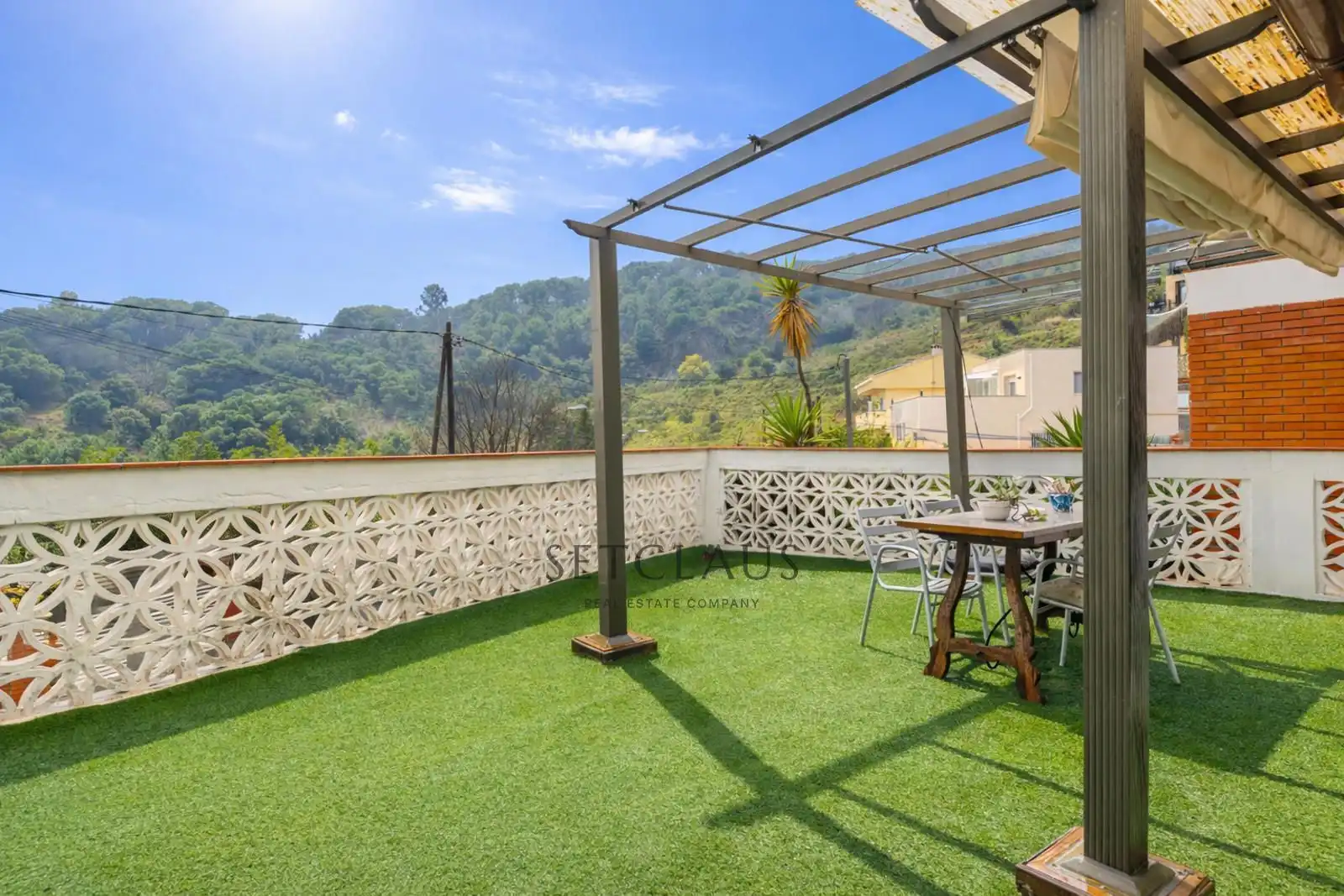 Terrassa de Casa o xalet en venda en Alella amb Aire condicionat, Calefacció i Jardí privat