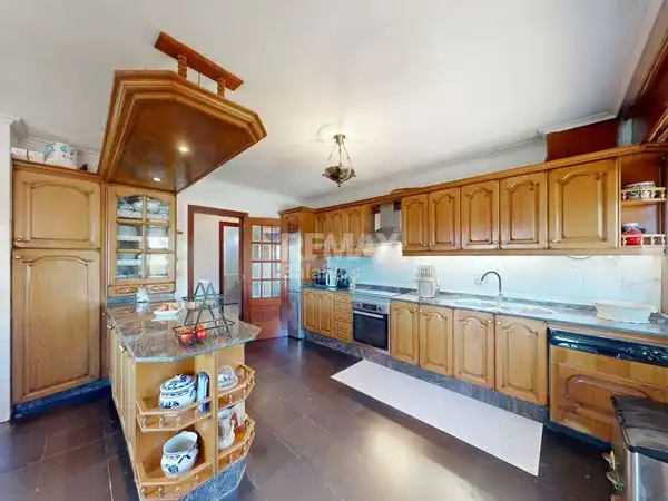 Kitchen of Houses for sale in Baiona  with Heating, Private garden and Parquet flooring