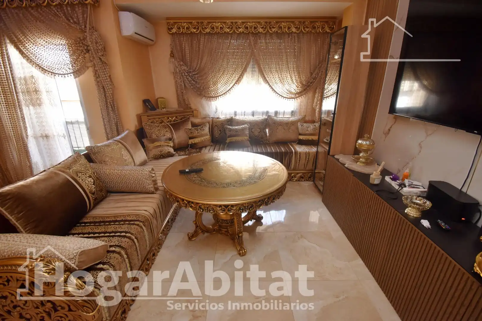 Sala de estar de Piso en venta en Vila-real con Aire acondicionado y Balcón