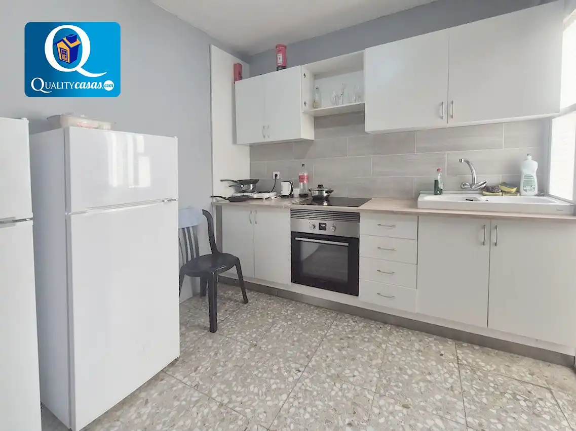 Kitchen of Flat for sale in Villajoyosa / La Vila Joiosa  with Air Conditioner and Terrace