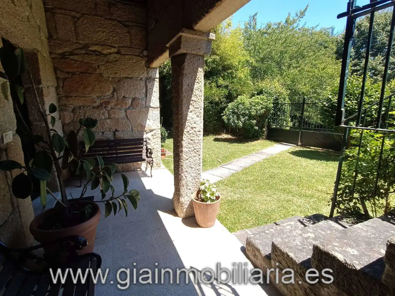 Jardín de Casa o chalet en venta en Mondariz con Calefacción, Jardín privado y Terraza