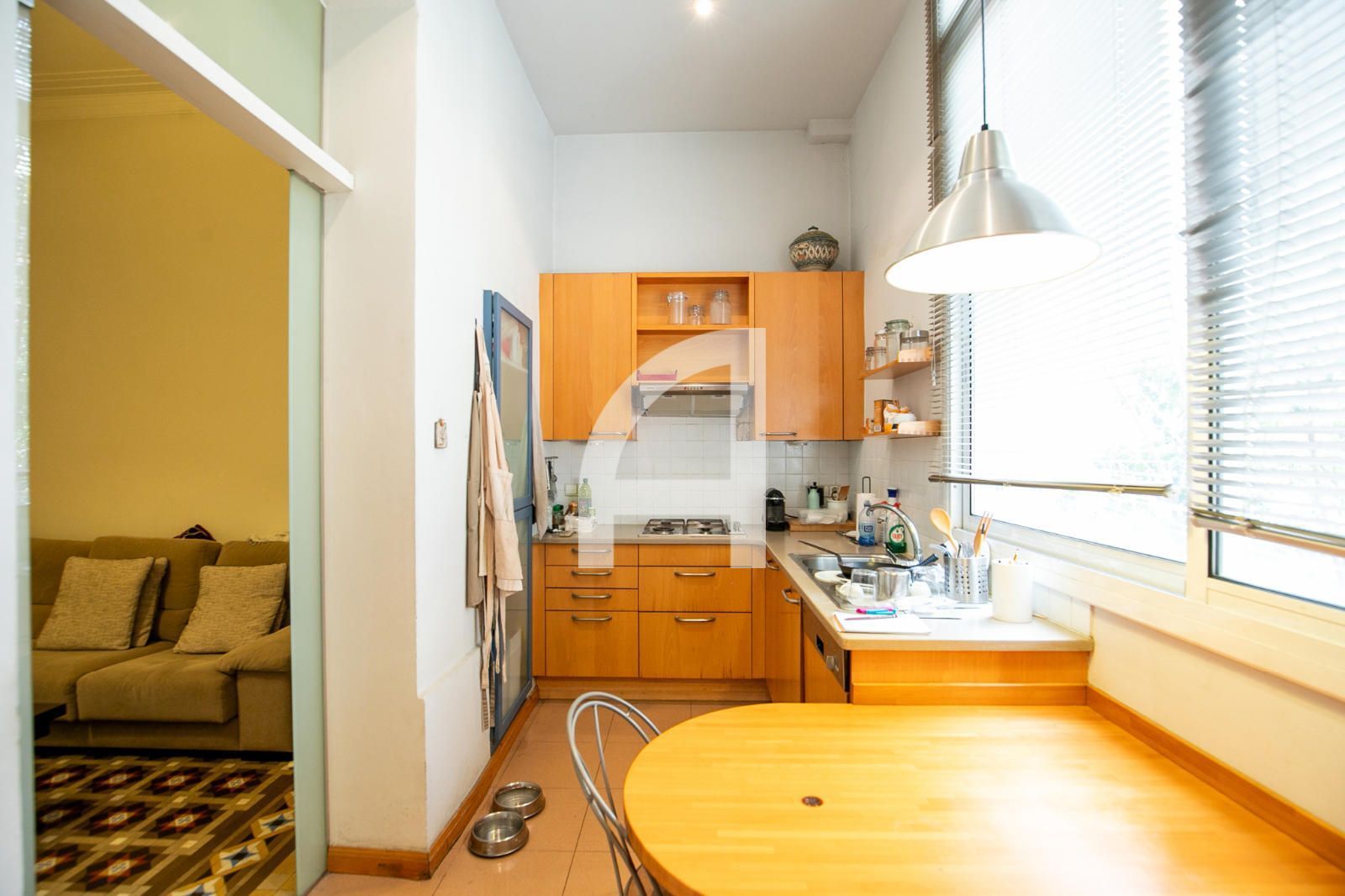 Kitchen of Flat for sale in  Barcelona Capital  with Terrace and Balcony
