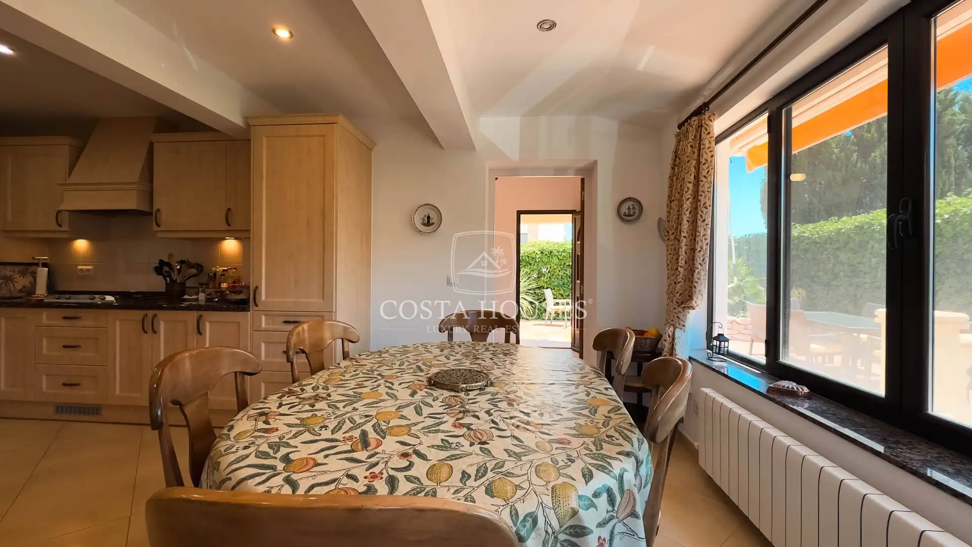 Dining room of Houses for sale in Jávea / Xàbia  with Air Conditioner, Private garden and Terrace
