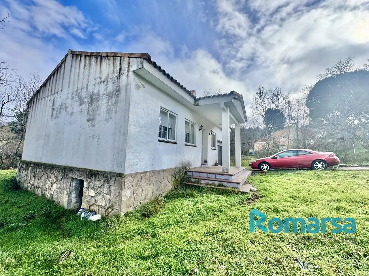 Vista exterior de Casa o chalet en venta en Navahondilla con Calefacción, Jardín privado y Trastero