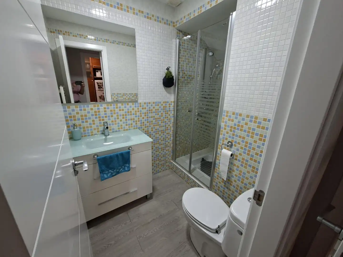 Baño de Casa adosada en venta en Miguelturra con Aire acondicionado, Calefacción y Terraza