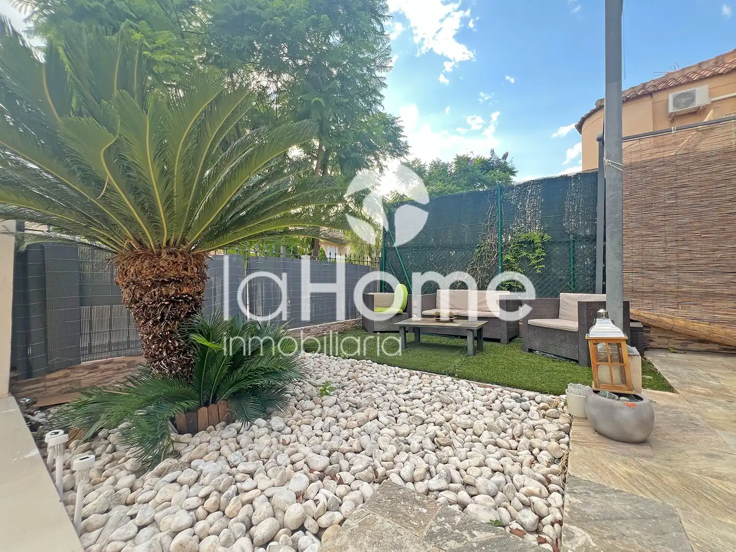 Jardín de Casa adosada en venta en Casas Verdes