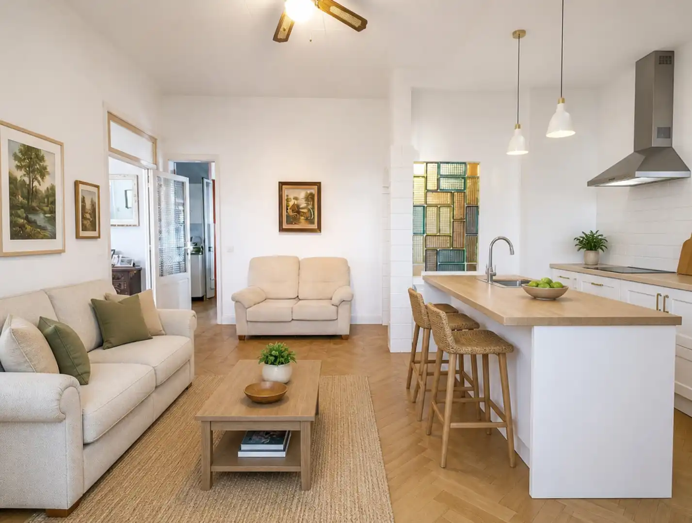 Living room of Ground floor for sale in Barcelona  with Storage room