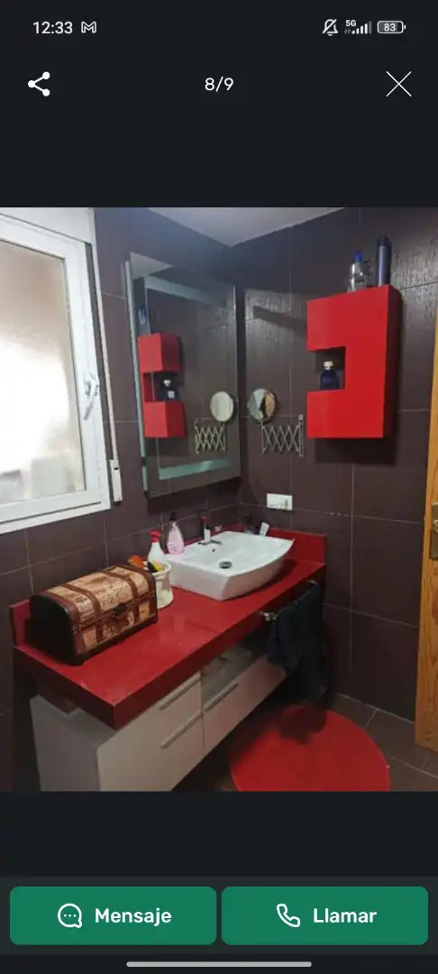Baño de Ático de alquiler en Cúllar Vega con Amueblado