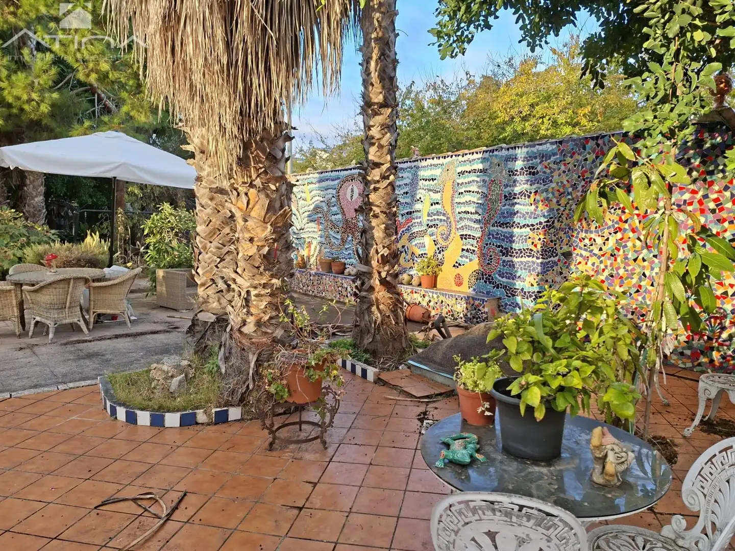 Terraza de Casa o chalet en venta en Gandia con Aire acondicionado, Jardín privado y Terraza