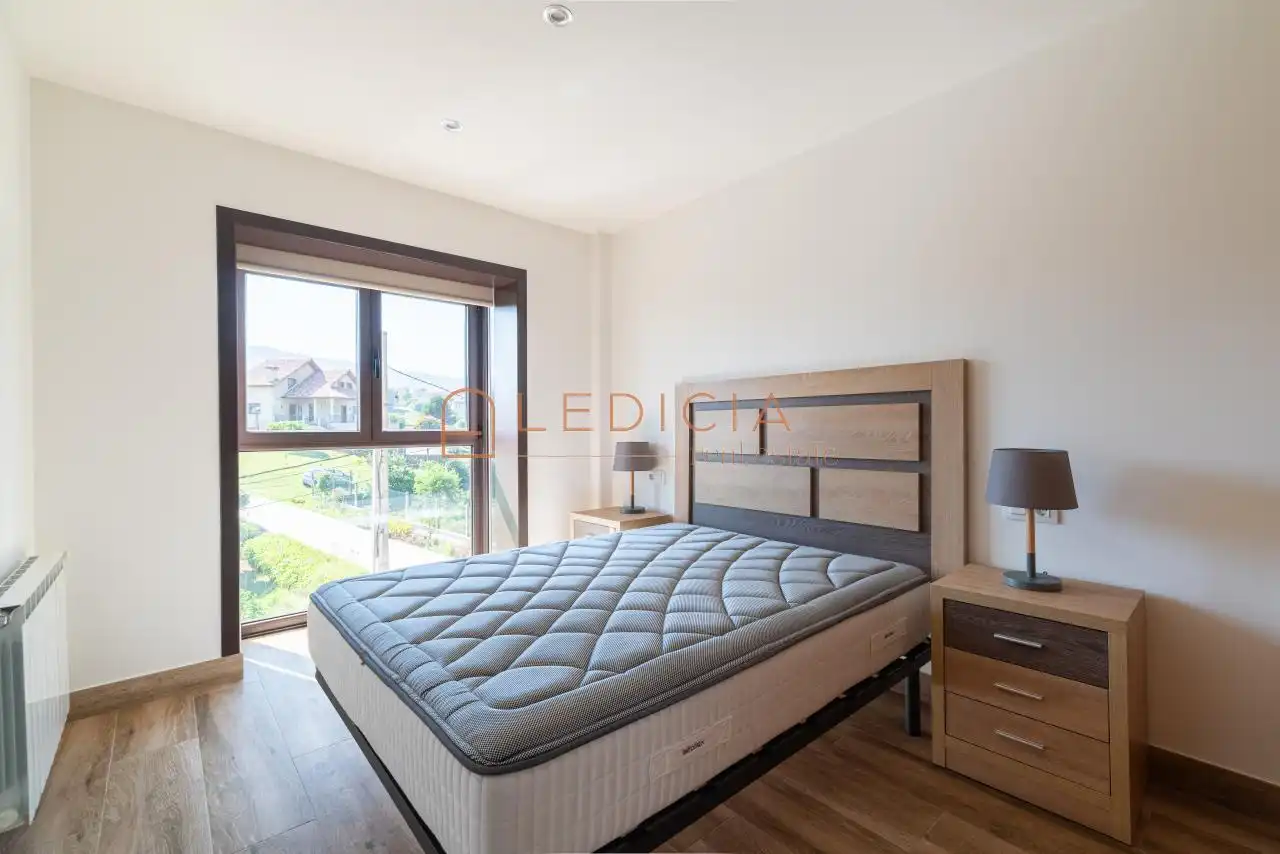 Bedroom of Houses for sale in Moaña  with Heating, Private garden and Swimming Pool
