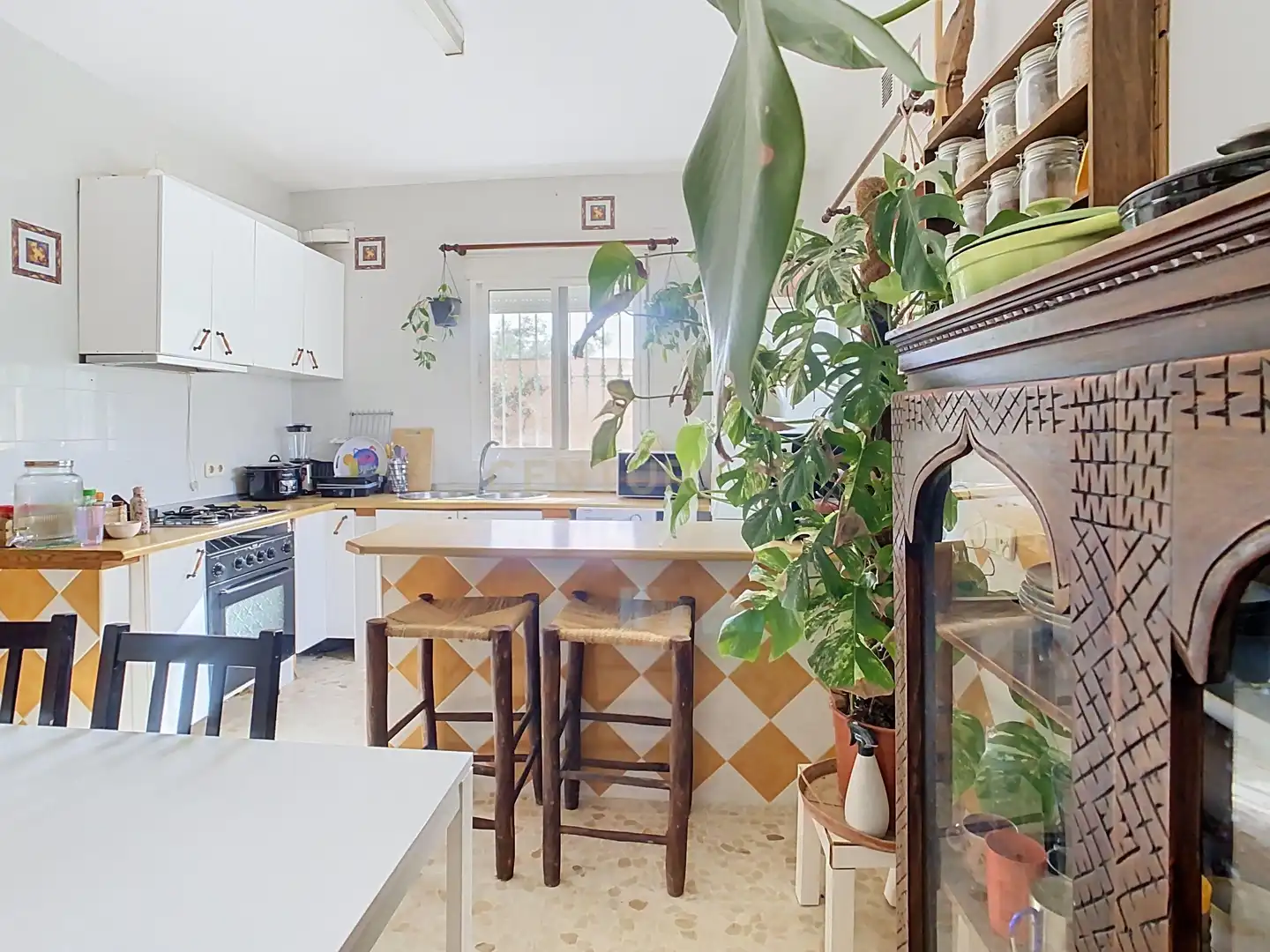 Cocina de Finca rústica en venta en Alhaurín El Grande con Aire acondicionado, Jardín privado y Trastero