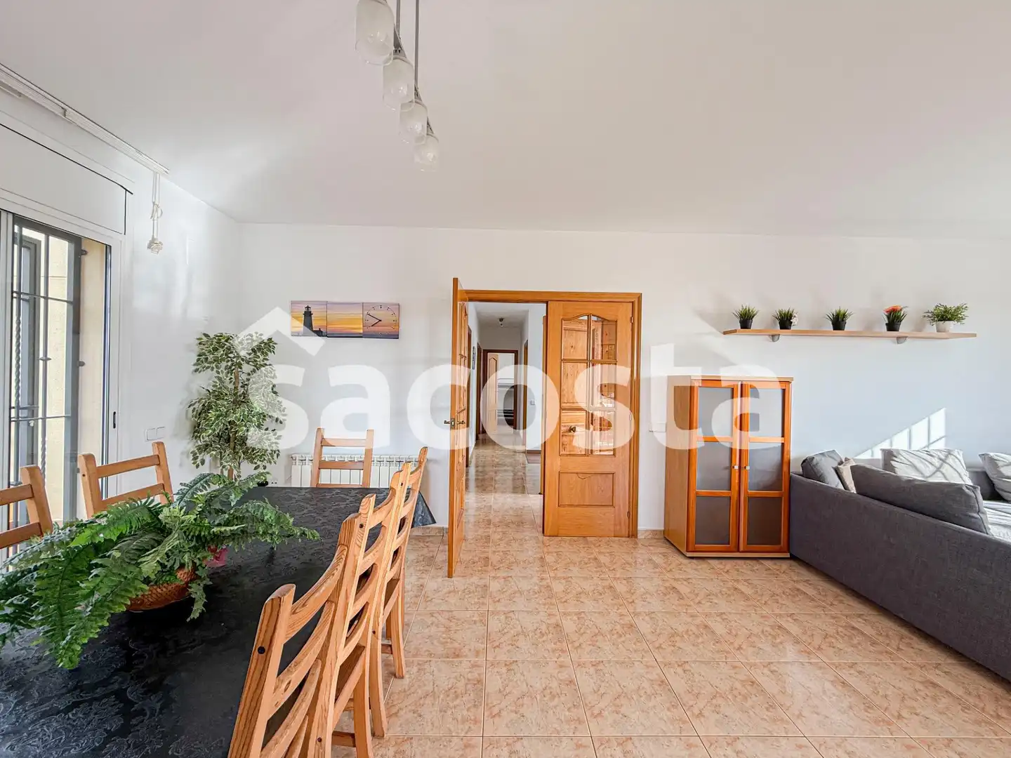 Sala de estar de Casa o chalet en venta en Lloret de Mar con Aire acondicionado, Calefacción y Jardín privado