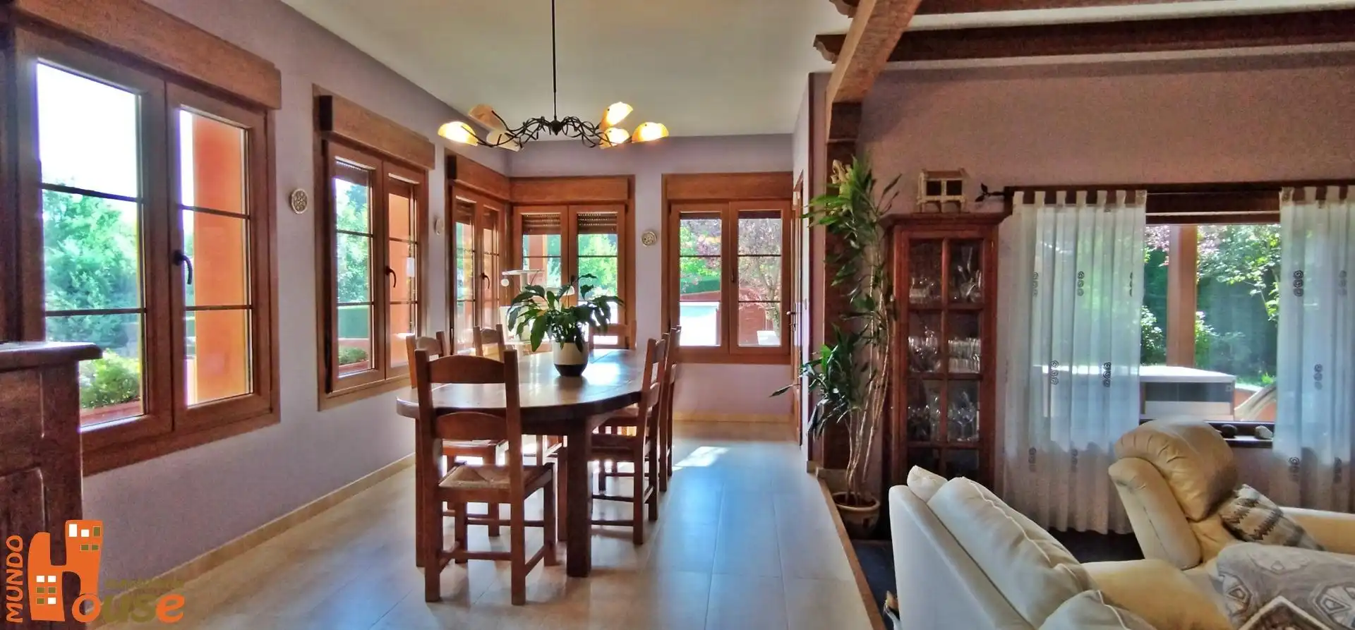 Comedor de Casa o chalet en venta en Real Sitio de San Ildefonso con Calefacción y Terraza