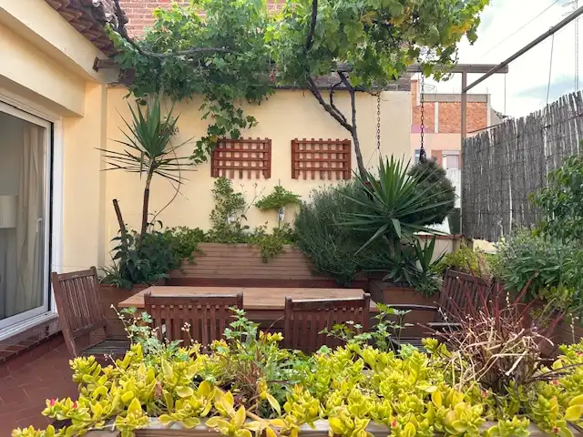 Terraza de Casa o chalet de alquiler en Barcelona con Aire acondicionado, Calefacción y Jardín privado