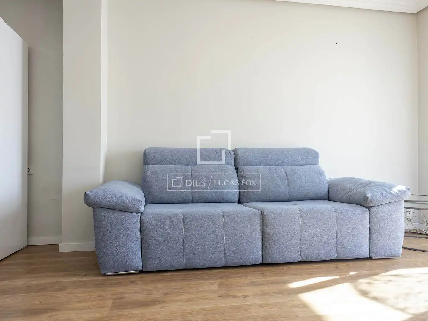 Sala de estar de Ático de alquiler en Valencia con Aire acondicionado, Parquet y Terraza