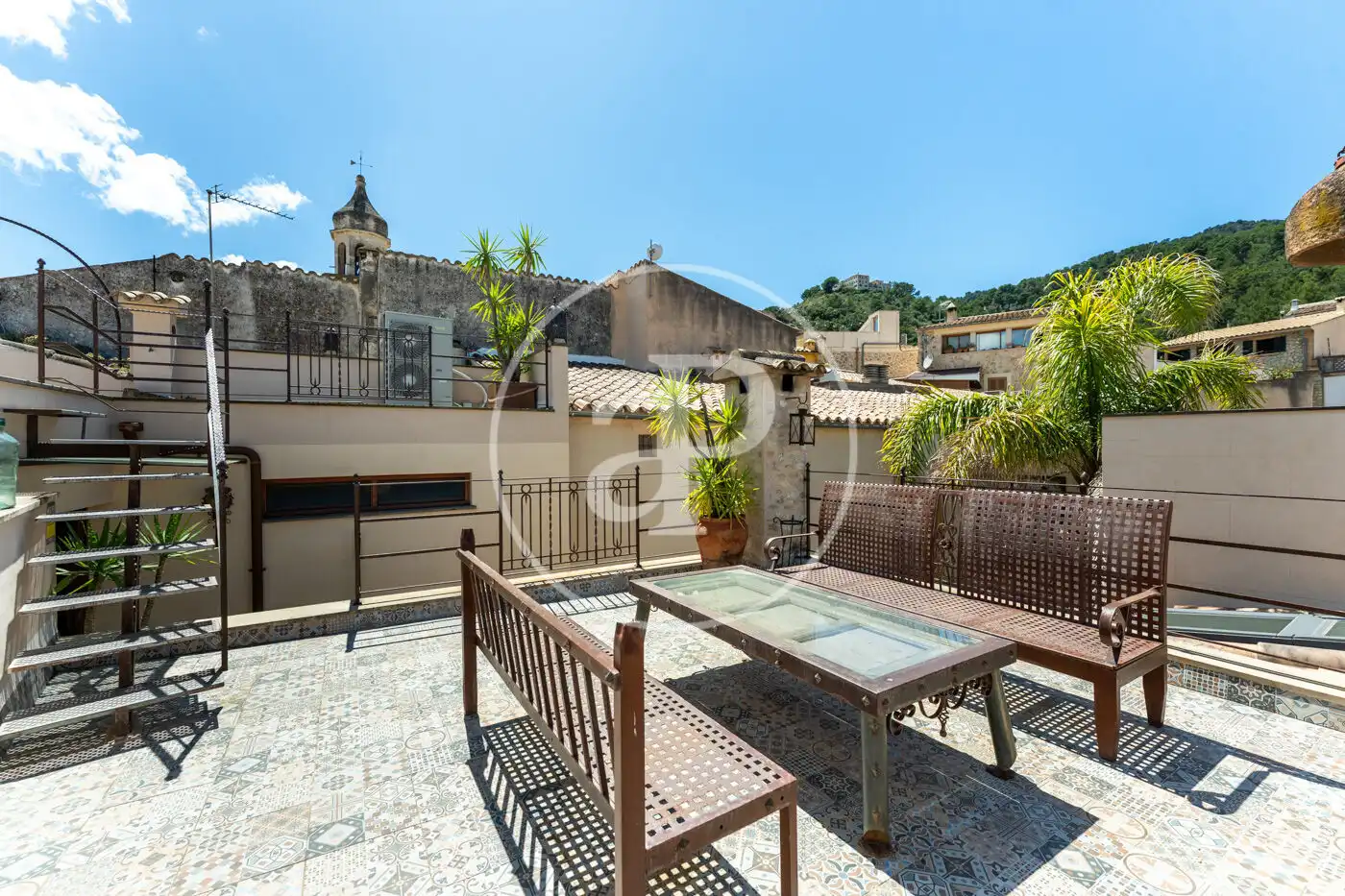 Terraza de Casa adosada en venta en Mancor de la Vall con Aire acondicionado, Calefacción y Jardín privado