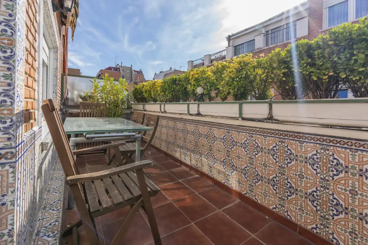 Terraza de Piso en venta en Madrid con Calefacción, Terraza y Balcón