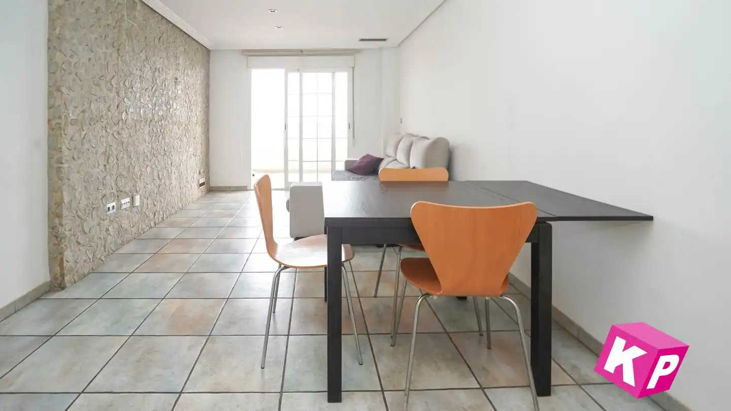Esszimmer von Wohnung zum Verkauf in Santa Pola mit Klimaanlage, Heizung und Terrasse