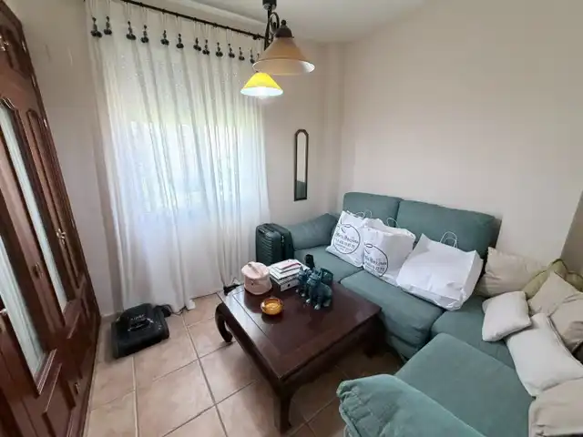 Sala de estar de Casa o chalet en venta en Palos de la Frontera con Aire acondicionado, Calefacción y Jardín privado