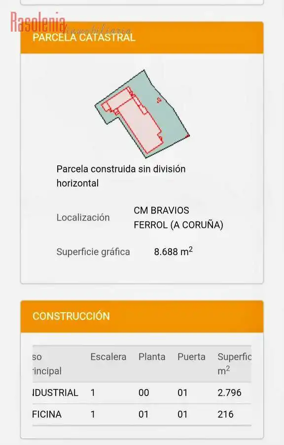 Fabrikhallen zum Verkauf in A pega, 1, A Malata - Catabois - Ciudad Jardín