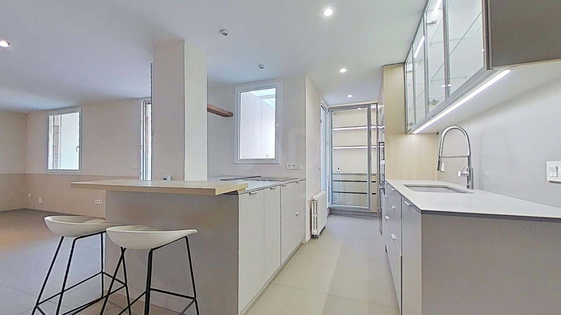 Kitchen of Attic for sale in Castellón de la Plana / Castelló de la Plana  with Air Conditioner, Heating and Terrace