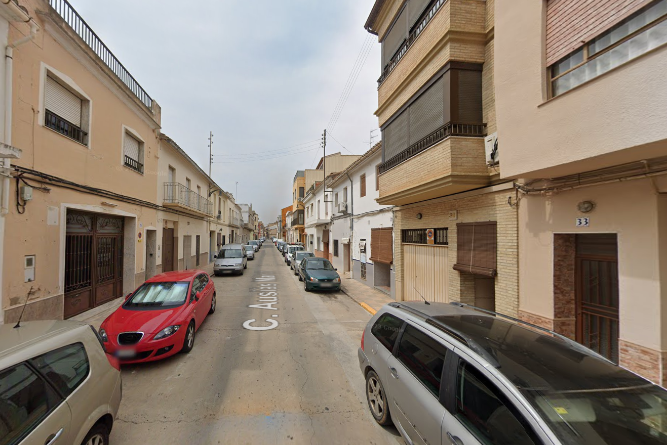 Vista exterior de Pis en venda en Guadassuar