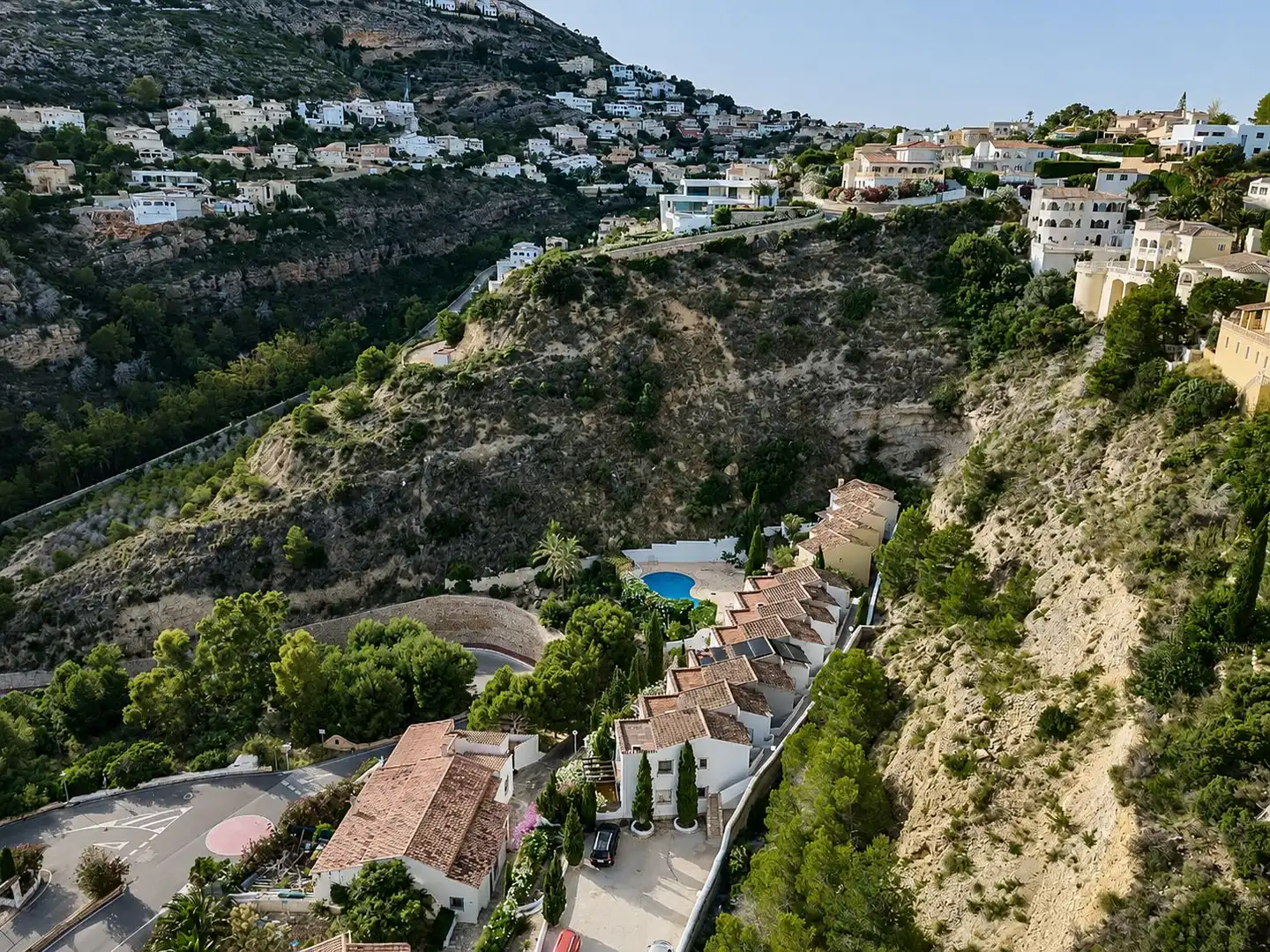 Vista exterior de Apartament en venda en Benitachell / El Poble Nou de Benitatxell amb Aire condicionat, Terrassa i Piscina