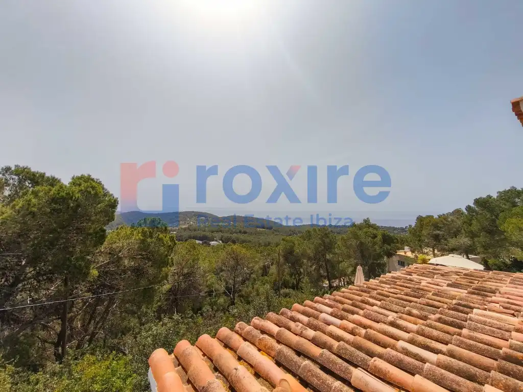 Exterior view of Houses for rent in Sant Josep de sa Talaia  with Air Conditioner, Private garden and Terrace