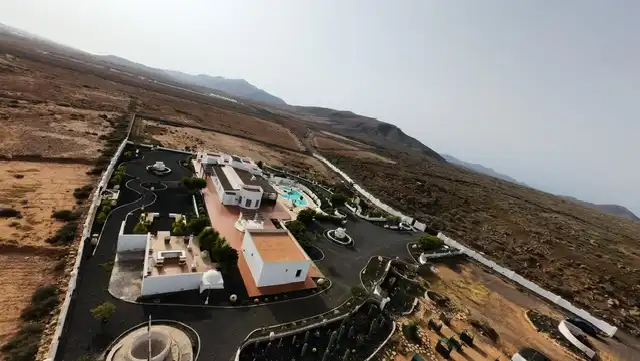 Vista exterior de Casa o chalet en venta en Antigua con Jardín privado, Terraza y Piscina