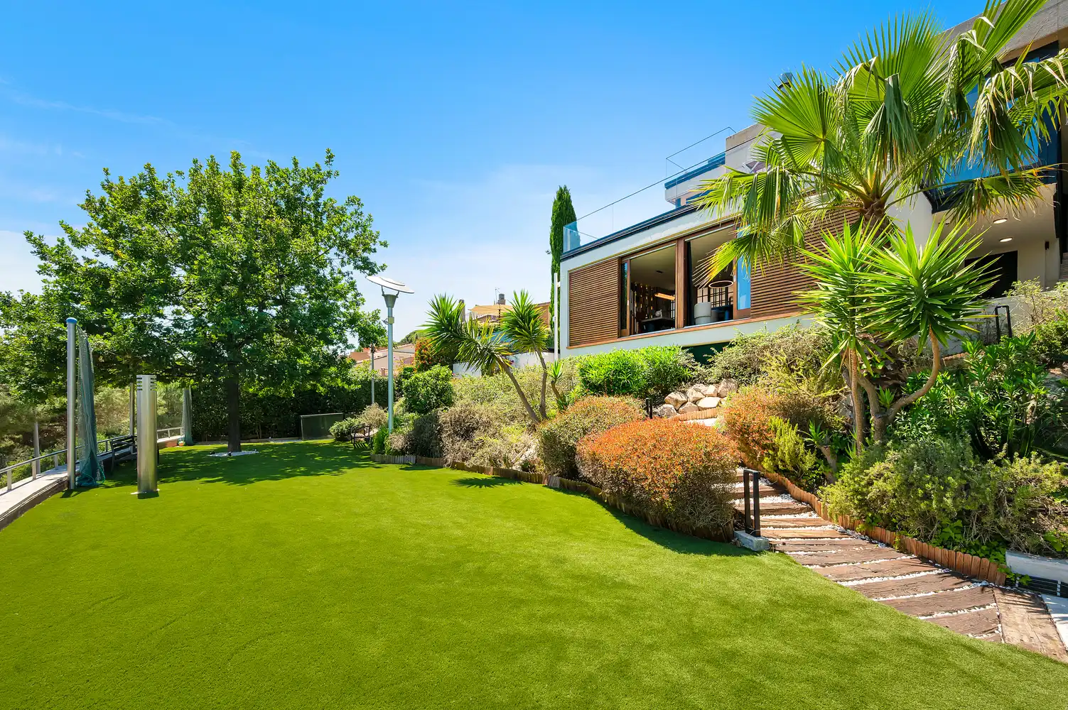 Terrassa de Casa o xalet en venda en Calella amb Aire condicionat, Calefacció i Jardí privat
