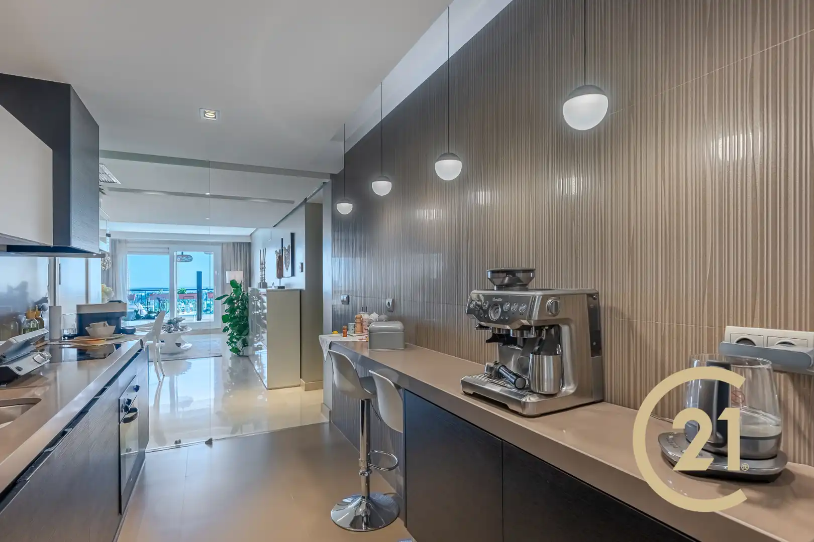 Cocina de Ático en venta en Benahavís con Aire acondicionado, Calefacción y Terraza