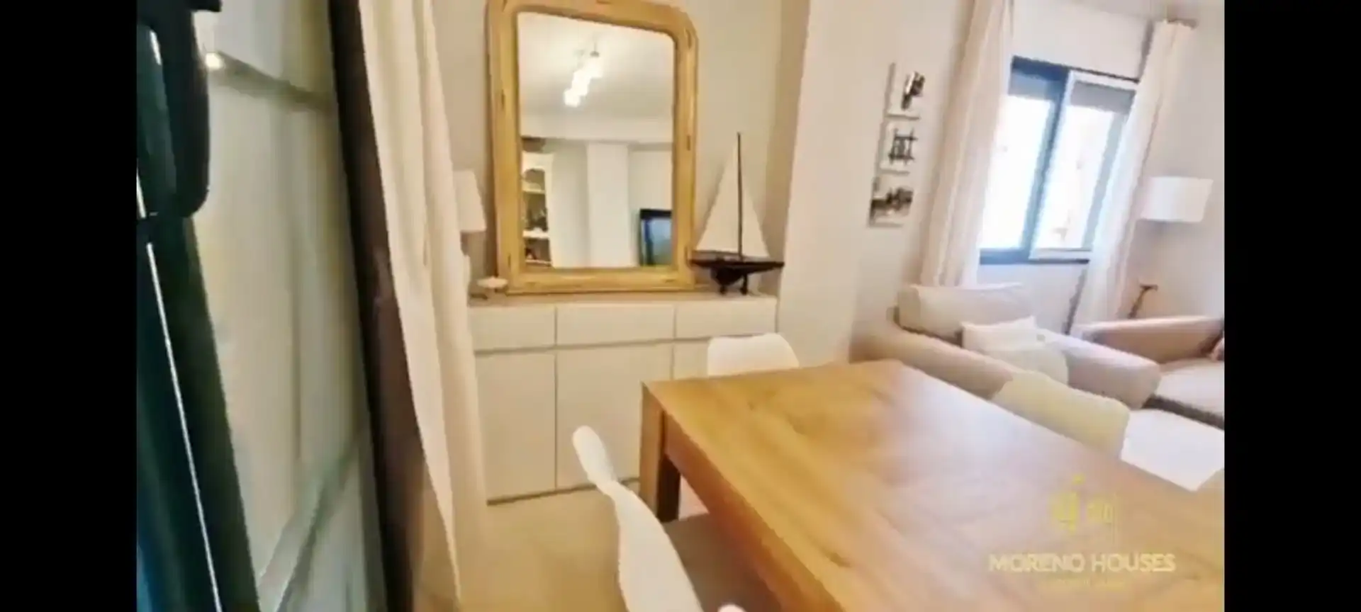 Dining room of Apartments for rent in Jávea / Xàbia  with Air Conditioner, Swimming Pool and Balcony