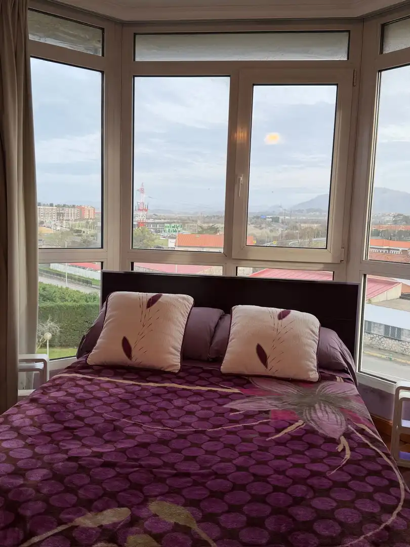 Schlafzimmer von Wohnung zum Verkauf in Santander mit Parkett und Terrasse
