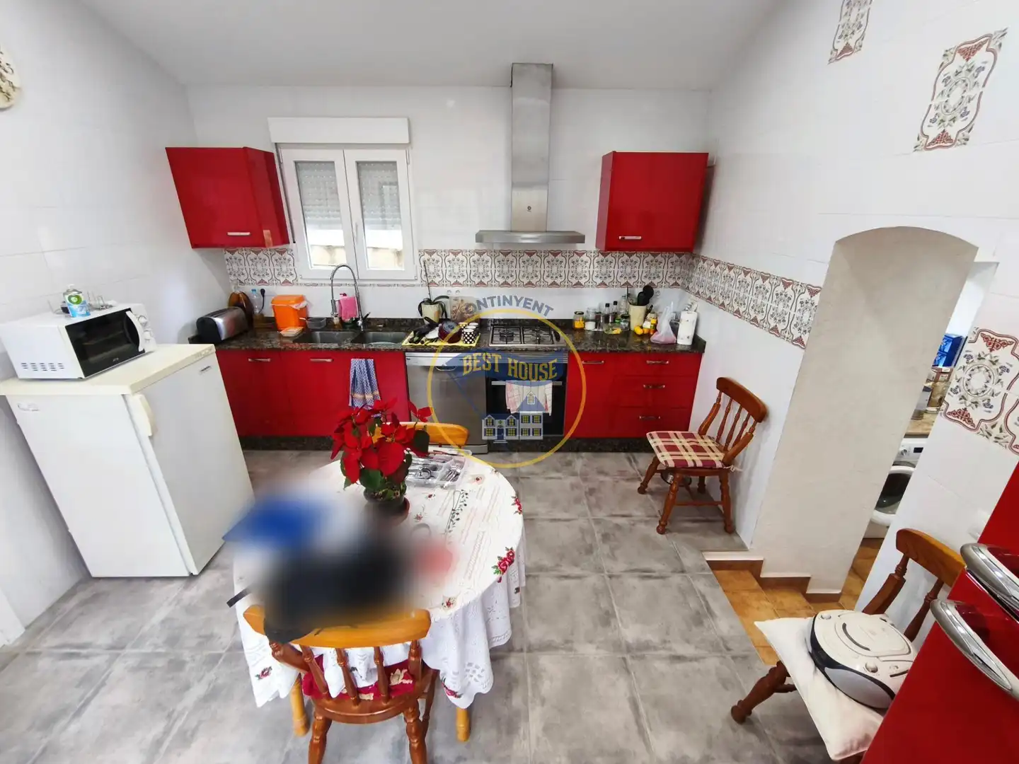 Cuina de Casa o xalet en venda en Aielo de Malferit amb Aire condicionat