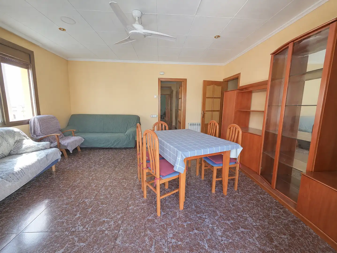Living room of Flat for sale in Sabadell  with Heating, Furnished and Oven