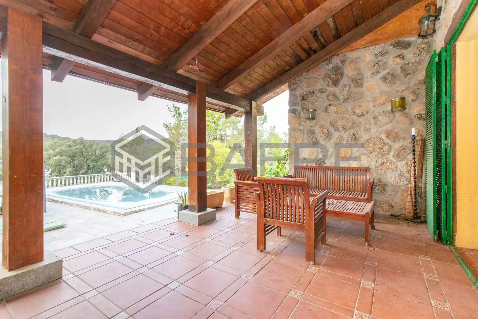 Terraza de Casa o chalet en venta en Navalagamella con Calefacción, Jardín privado y Terraza