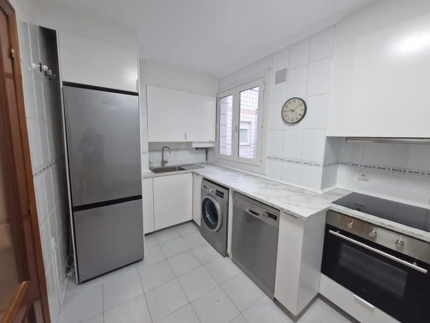 Cocina de Piso de alquiler en Bilbao  con Calefacción, Parquet y Amueblado