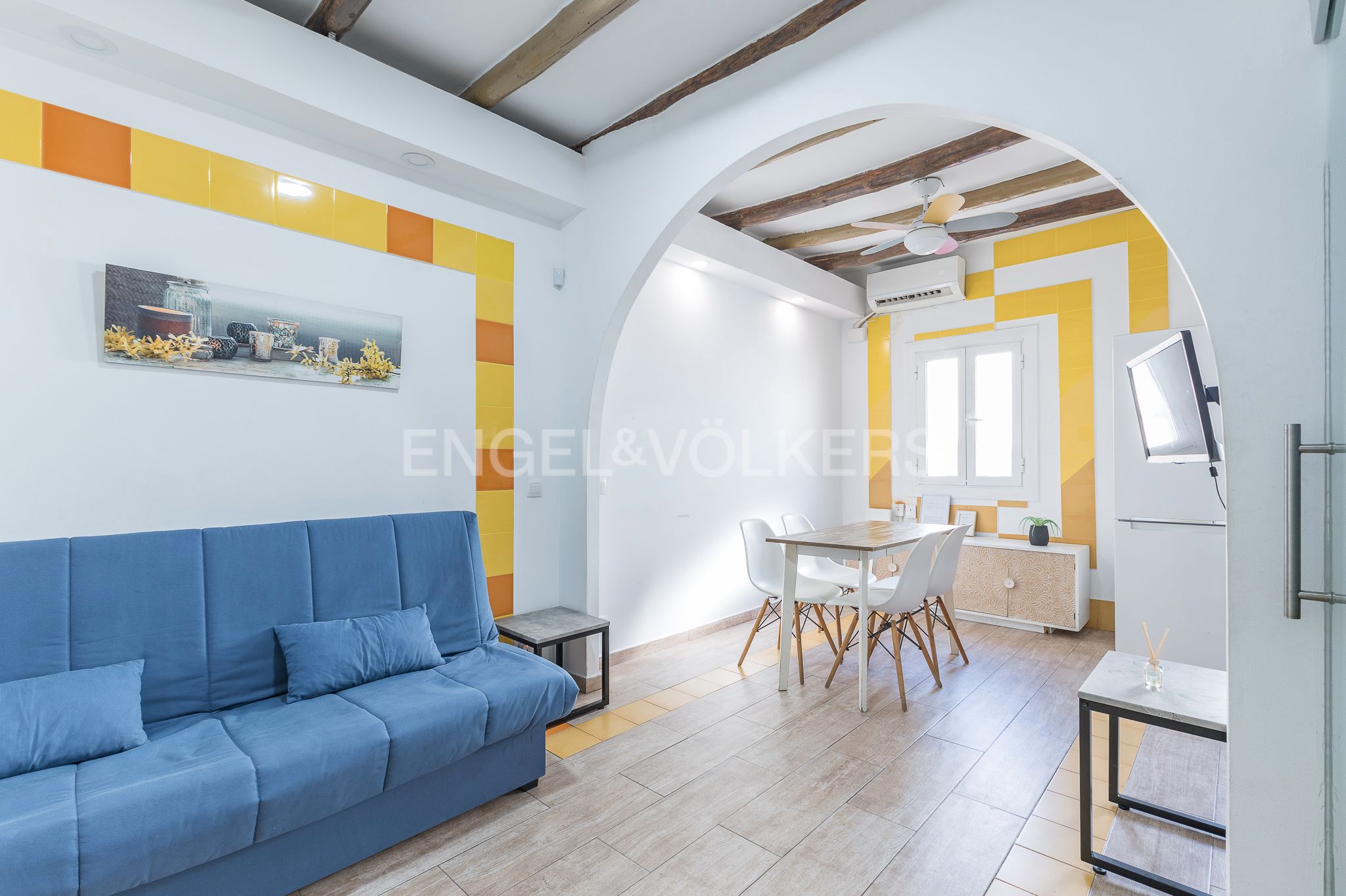 Living room of Apartment for sale in L'Hospitalet de Llobregat  with Heating