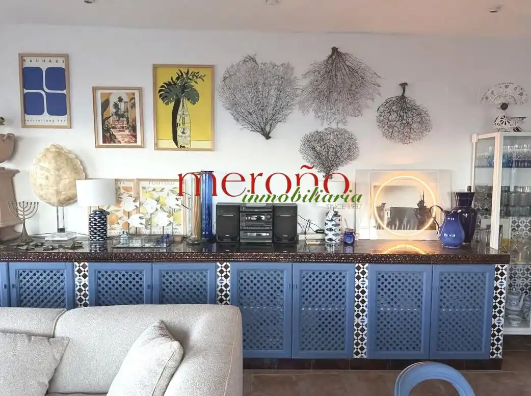 Sala d'estar de Apartament de lloguer en Santa Pola amb Terrassa i Moblat