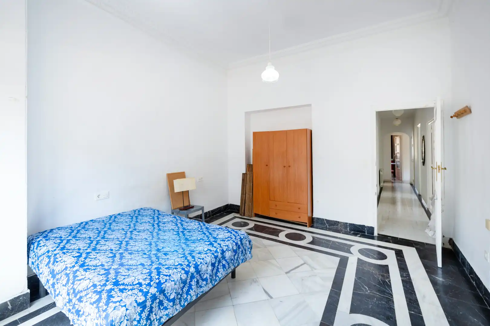 Bedroom of Flat for rent in Granada  with Heating and Furnished