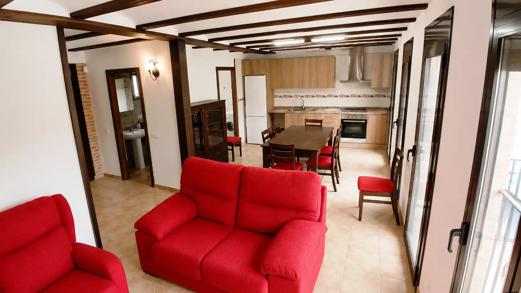 Sala de estar de Casa o chalet en venta en Herbers con Terraza y Amueblado