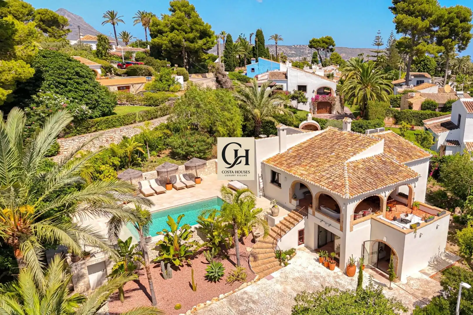 Exterior view of Houses for sale in Jávea / Xàbia  with Air Conditioner, Private garden and Terrace