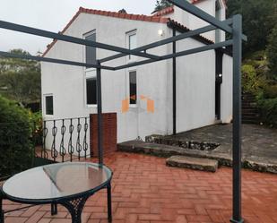 Terrassa de Casa o xalet en venda en Baiona amb Calefacció, Jardí privat i Parquet